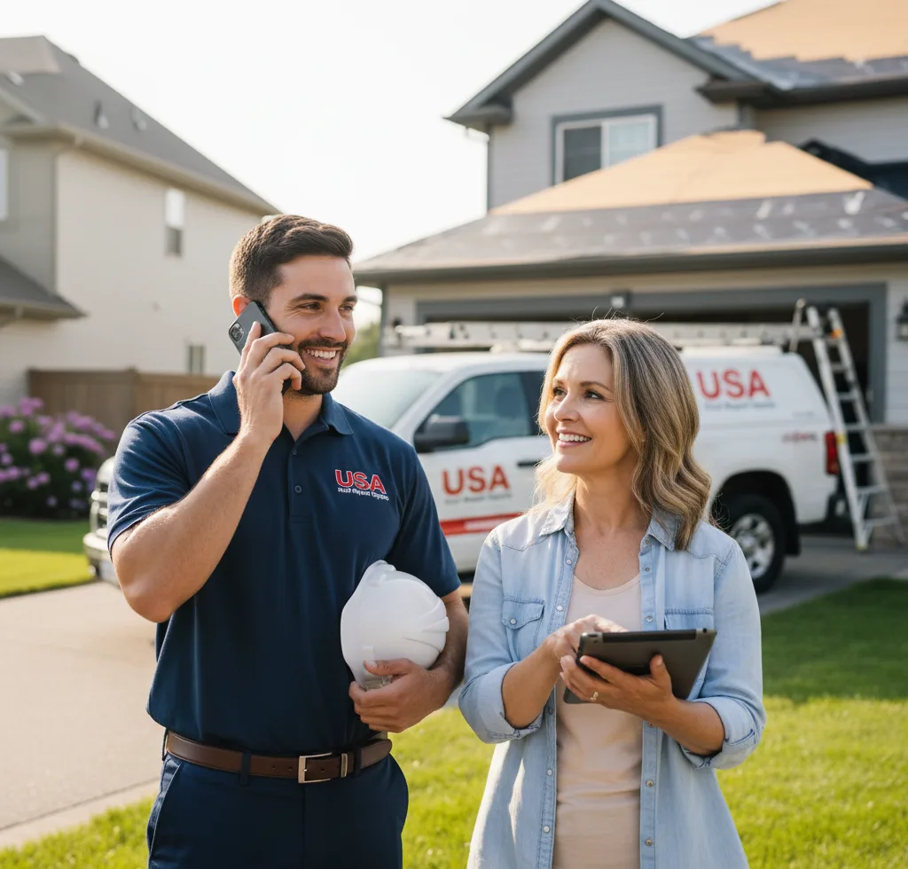 USA Roof Repair Experts customer support in Markle